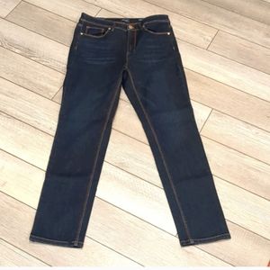 SOLD NWT JJill High Waisted Dark Wash Jeans